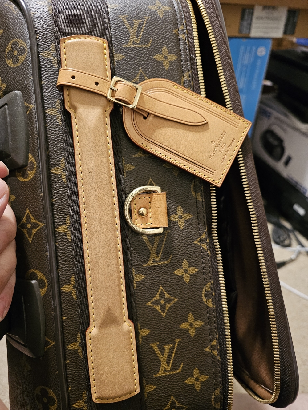 Auth Louis Vuitton pegase 60 suitcase carry on bag - Picture 6 of 16